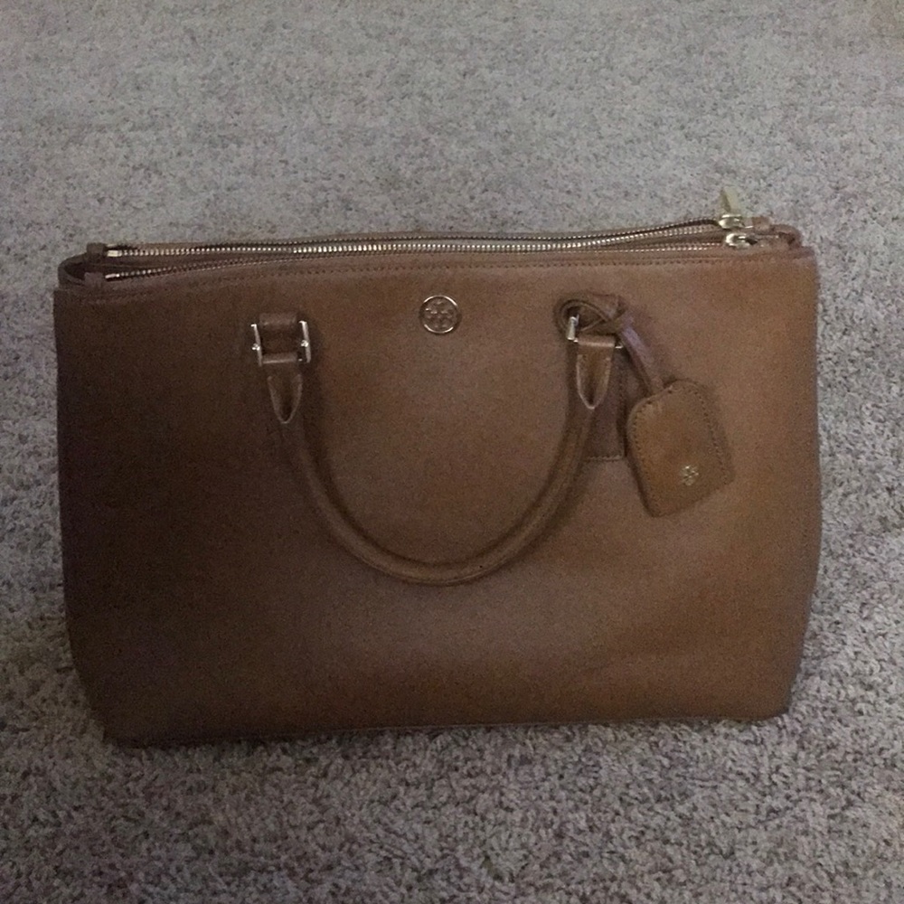 Caramel color Tory Burch bag